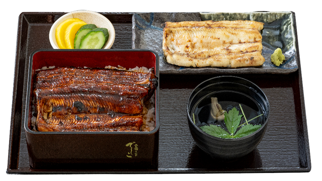 おすすめ【白焼半尾・蒲焼1尾】でしこ うな重 白焼きセット